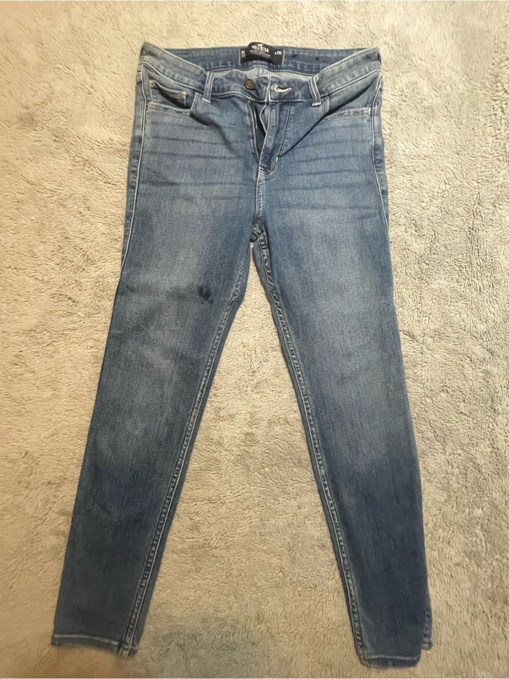 Women’s Blue Skinny Jeans Hollister 8s w29s